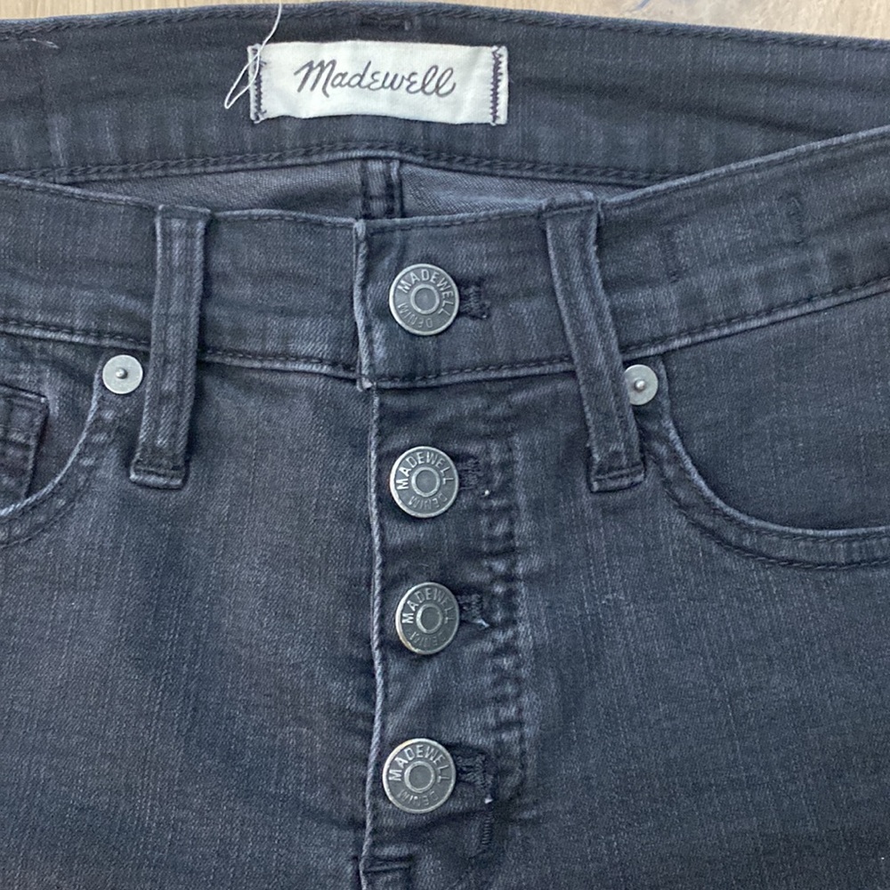 Madewell 9 inch High Rise Skinny - Picture 6 of 7